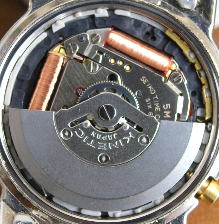 quartz watch stepper motor