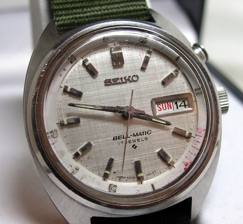 Seiko Bell-Matic 4006-6010 Mechanical With Original